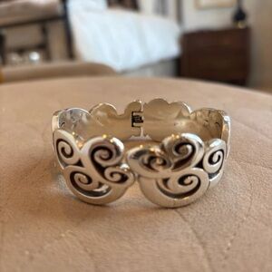 Brighton Silver Swirl Bracelet